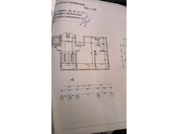 Tirane, shitet apartament 1+1 Kati 0, 54 m² 111.000 € (bill klinton)