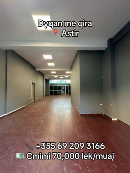 Tirane, jepet me qera dyqan Kati 0, 105 m² 70.000 € (Astir)