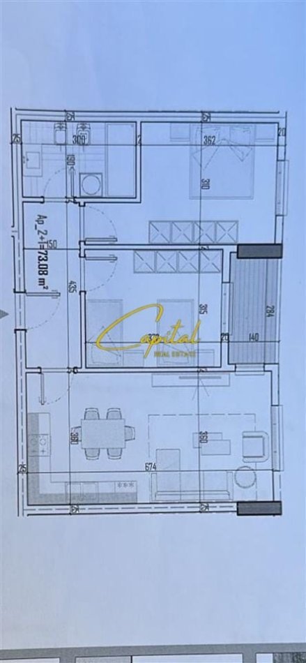 Tirane, shitet apartament 2+1 Kati 4, 85 m² 87.000 € (PASKUQAN)