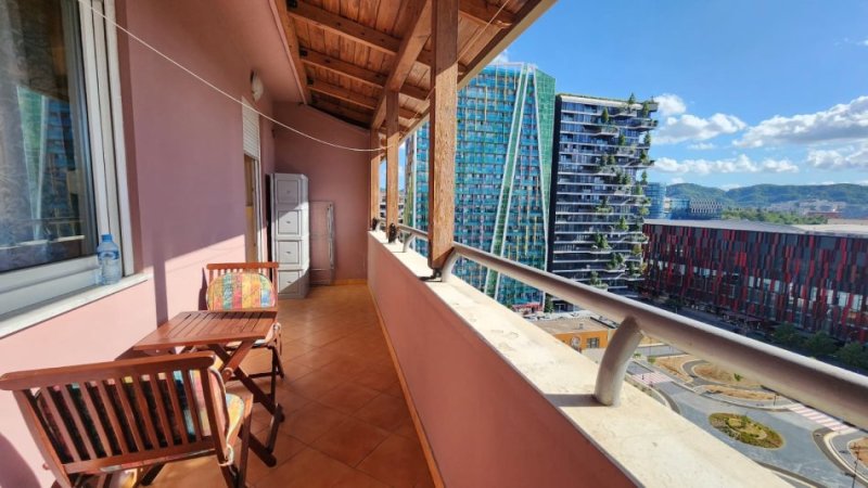 Tirane, jepet me qera apartament 2+1+Aneks+Ballkon Kati 10, 1.200 € 