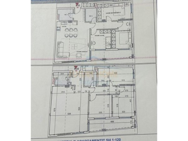 Tirane, shitet apartament 3+1 Kati 6, 130 m² 236.000 € 