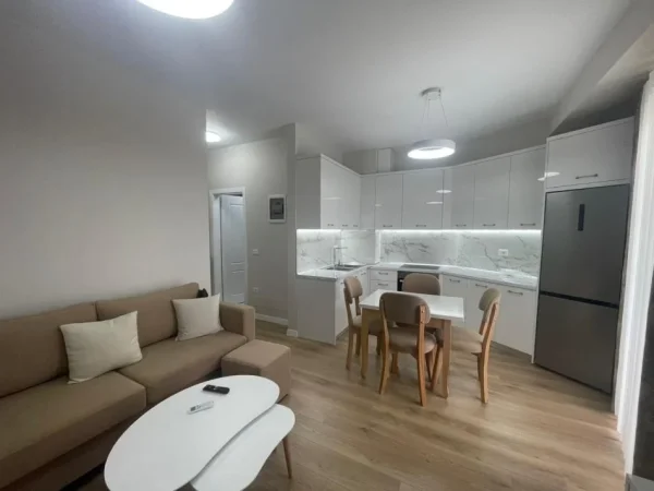 Tirane, jepet me qera apartament 1+1 Kati 6, 70 m² 550 € (river rezidenc)