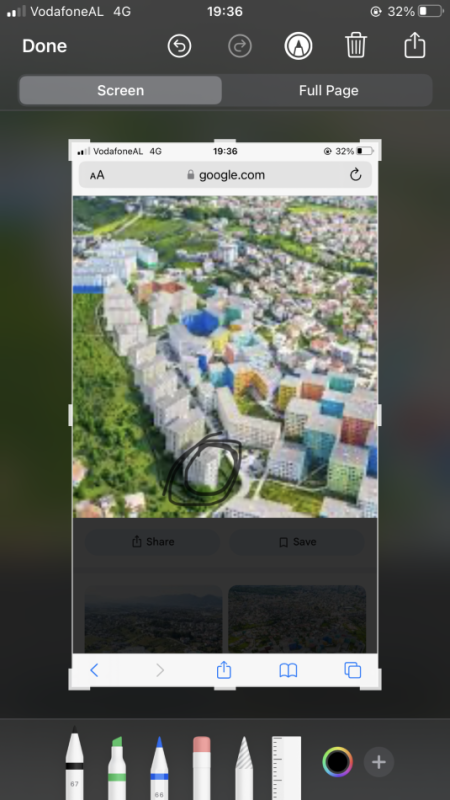 Tirane, jepet me qera apartament 2+1+Ballkon Kati 8, 500 €