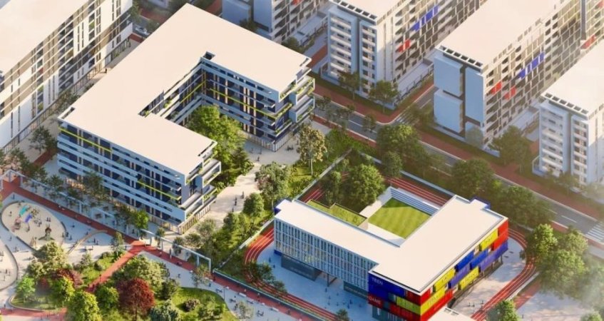 Tirane, shitet apartament 2+1 , 94 m² 80.000 € (univers city)