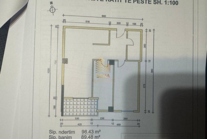 Tirane, jepet me qera apartament 2+1+Ballkon Kati 5, 98 m² 129.000 € (Rruga Joklin Persi,)