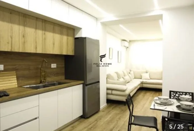 Tirane, jepet me qera apartament 1+1+Ballkon Kati 1, 66 m² 650 € (21 DHJETORI)