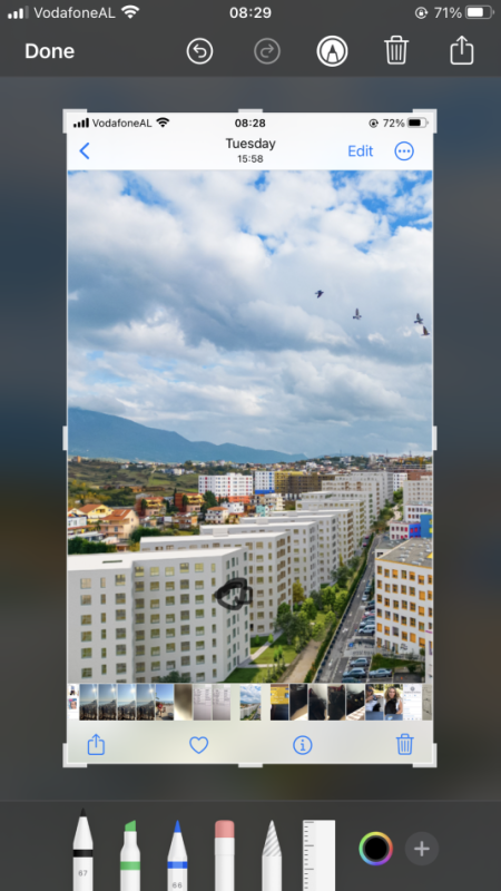 Tirane, jepet me qera apartament 2+1+Ballkon Kati 8, 500 €