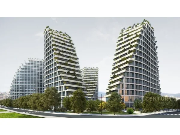 Tirane, shes ambjent biznesi Kati 0, 193 m² (Lake View)