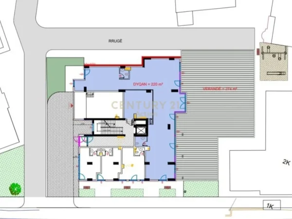 Tirane, shes ambjent biznesi Kati 0, 422 m² 1.300.000 € 