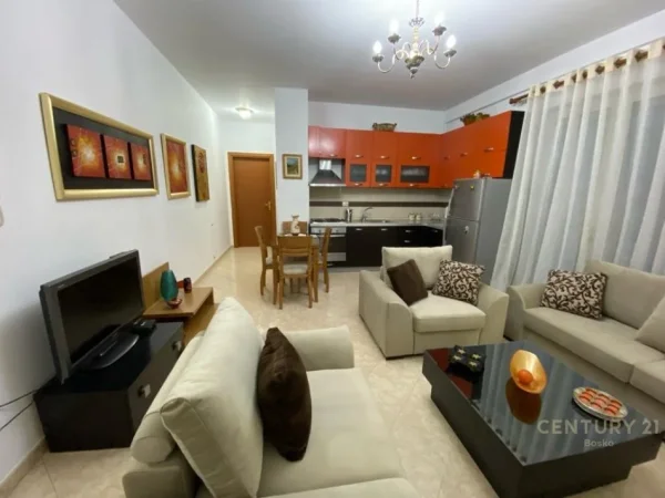 Tirane, jepet me qera apartament 1+1 Kati 8, 80 m² 550 € (Don Bosko)