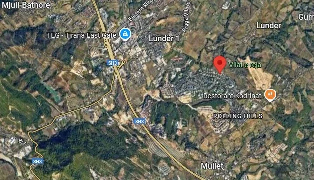 Tirane, shitet toke bujqesore , 2.800 m² 448.000 € (Vilat e Reja Lunder Farke Tirane)