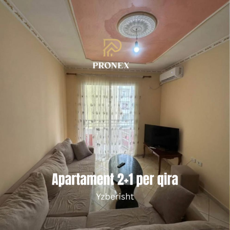 Tirane, jepet me qera apartament 2+1+Ballkon Kati 4, 100 m² 400 € (yzberisht)