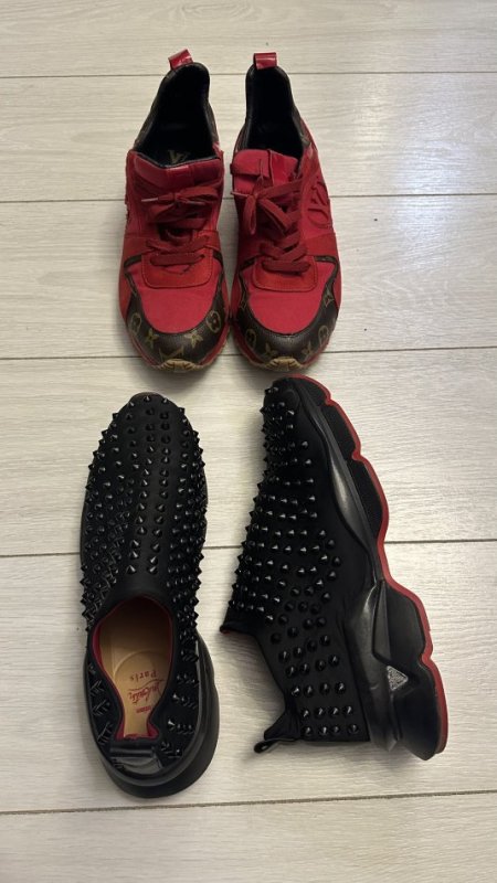 Okazion!Shiten Atlete Louis Vuitton supreme dhe Christian Louboutin nr 43