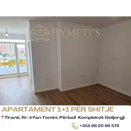 Tirane, shitet apartament 1+1 Kati 7, 53 m² 115.000 € (Kompleksi Delijorgji)