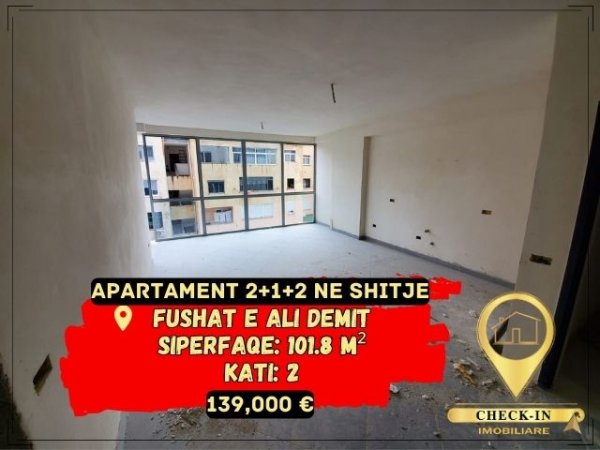 Tirane, shitet apartament 2+1+A+BLK Kati 2, 102 m² 139.000 Euro (Ali Demi)