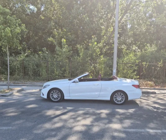 Tirane, Cabriolet Mercedez Benz Benzin, e bardhë automatik Kondicioner 1 km 100 €