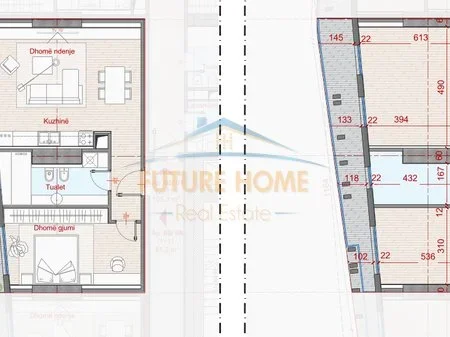 Tirane, shitet apartament 1+1 Kati 4, 94 m² 18.950.000 € 