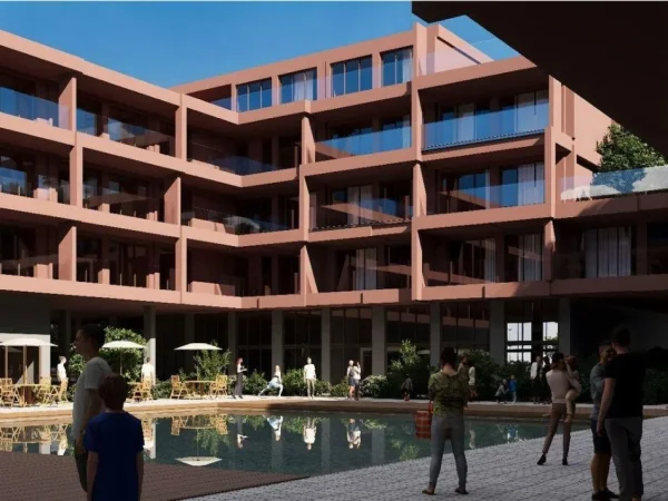 Golem, shitet garsonier 1+1+Ballkon Kati 3, 46 m² 52.900 € 