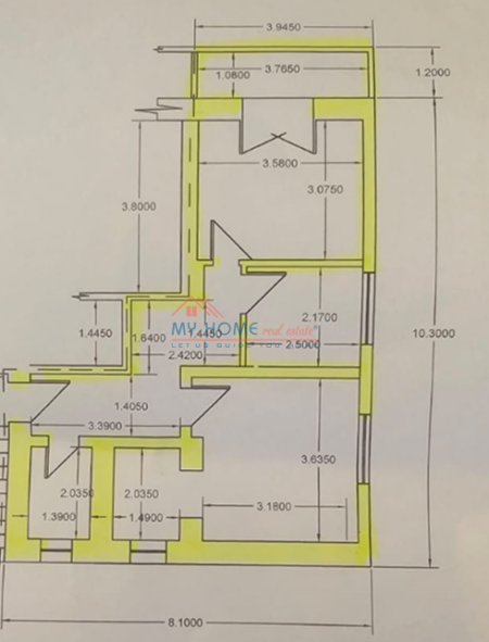 Tirane, shitet apartament 2+1+Ballkon Kati 5, 65 m² 173.000 € (Rruga e Kavajes)