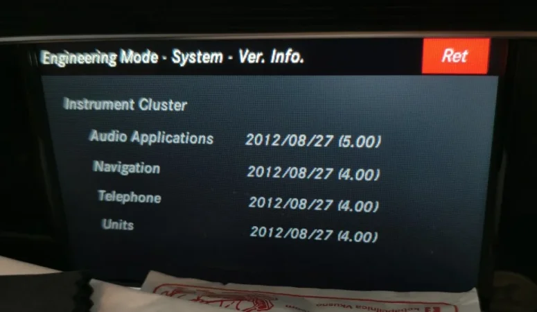 Update Navi per Mercedes Benz