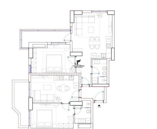 Tirane, jepet me qera zyre Kati 9, 140 m² 1.350 € (ISH EKSPOZITA)