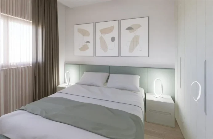 Tirane, jepet me qera apartament 1+1+Ballkon Kati 2, 55 m² 950 € (KODRA E DIELLIT)