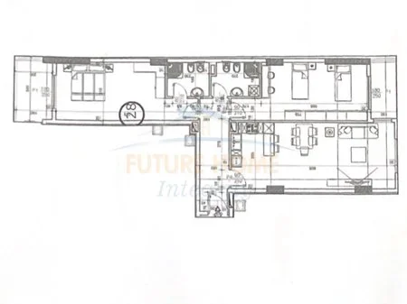 Tirane, shitet apartament 2+1 Kati 4, 132 m² 132.310 € (Paskuqan)