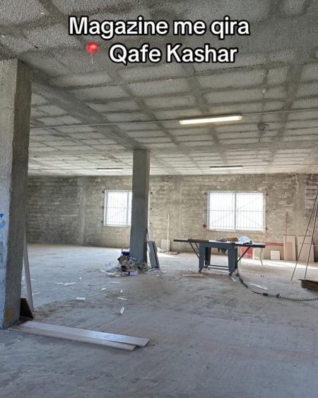 Tirane, jepet me qera magazine Kati 1, 300 m² 500 € (Qafe Kashar)