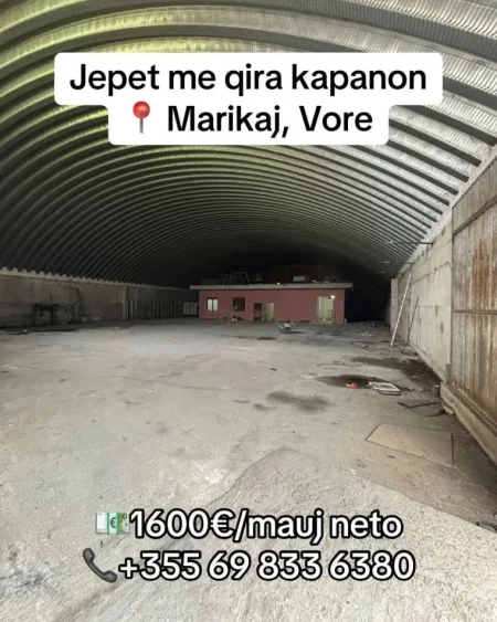 Tirane, jepet me qera ambjent biznesi Kati 0, 1.350 m² 1.600 € (Marikaj)