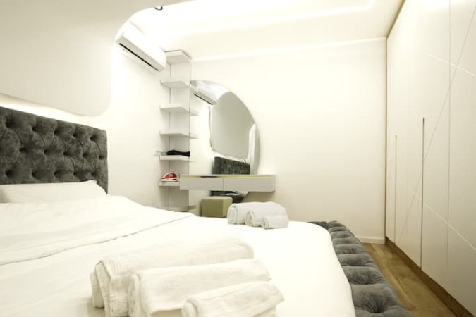 Tirane, jepet me qera apartament 1+1+Ballkon Kati 1, 66 m² 650 € (21 DHJETORI)