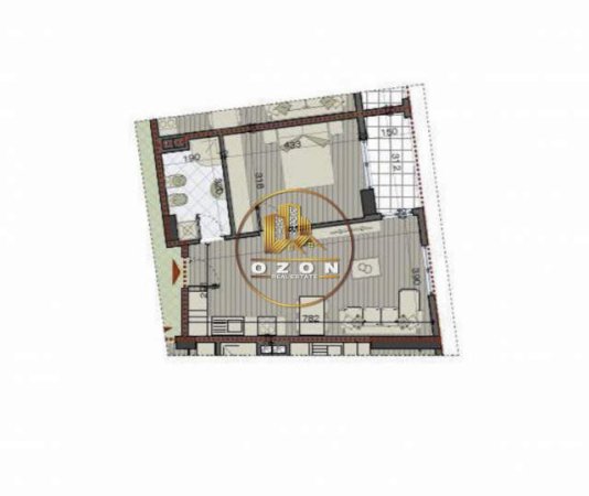 Tirane, shitet apartament 1+1+A+BLK Kati 9, 64 m² 54.000 Euro (ASTIR)