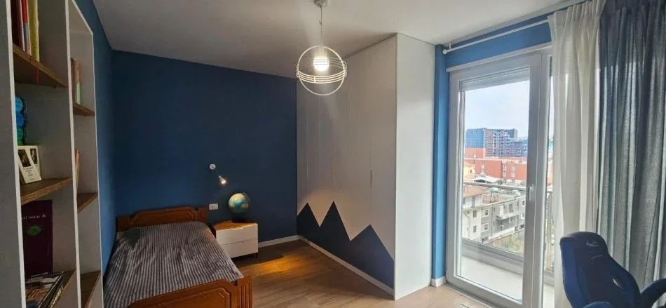 Tirane, jepet me qera apartament 2+1+Ballkon Kati 6, 94 m² 700 € (Fiori Di Bosco)