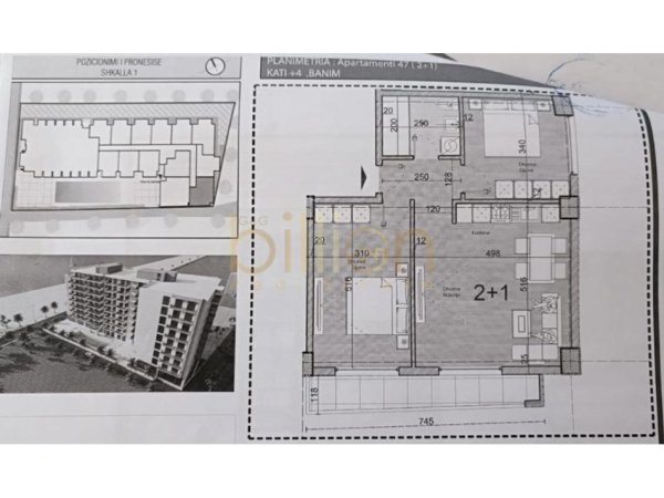 Shengjin, shitet 2+1 , 89 m² 120.000 € 