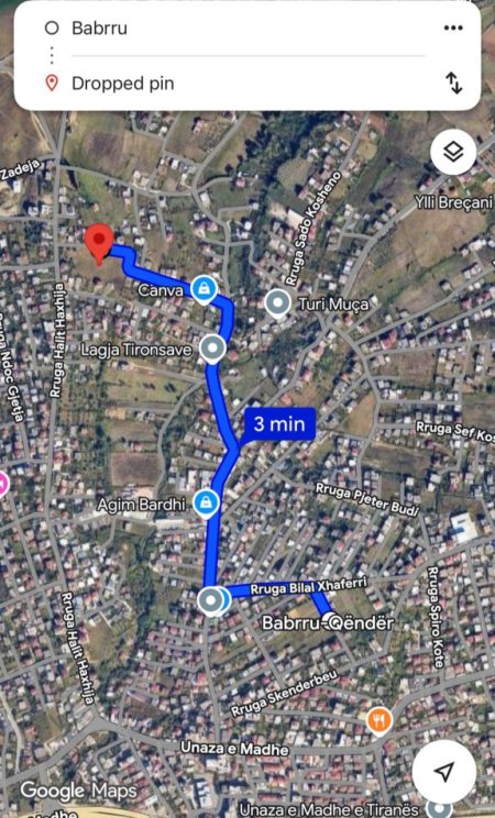 Tirane, shes toke , 300 m² 55.000 € (Babrru Rruga Halit Haxhija)