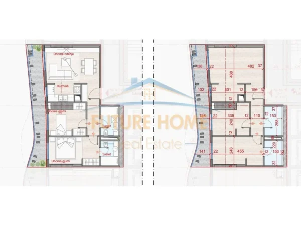 Tirane, shitet apartament 2+1+Ballkon Kati 7, 95 m² (Rezidenca Top Seven Tower)