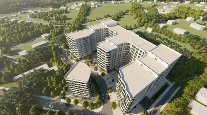 Tirane, shes apartament 2+1+Ballkon Kati 0, 95 m² 109.480 € (Paskuqan Kompleksi Aluna)