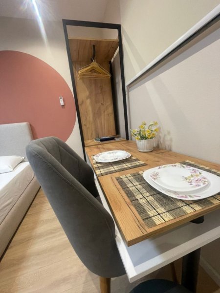 Tirane, jepet me qera garsonier 1+1 Kati 0, 54 m² 900 € (BULEVARDI ZOGU I PARE)