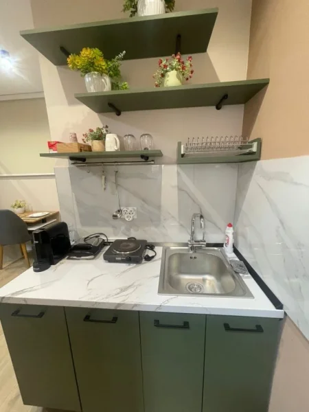 Tirane, jepet me qera garsonier 1+1 Kati 0, 54 m² 900 € (BULEVARDI ZOGU I PARE)