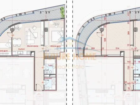 Tirane, shitet apartament 2+1 Kati 6, 129 m² 25.950.000 € 