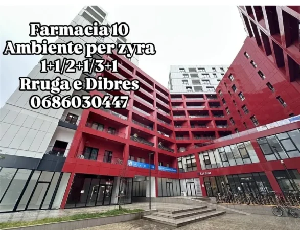 Tirane, jepet me qera zyre Kati 2, 100 m² (Rruga e Dibres)