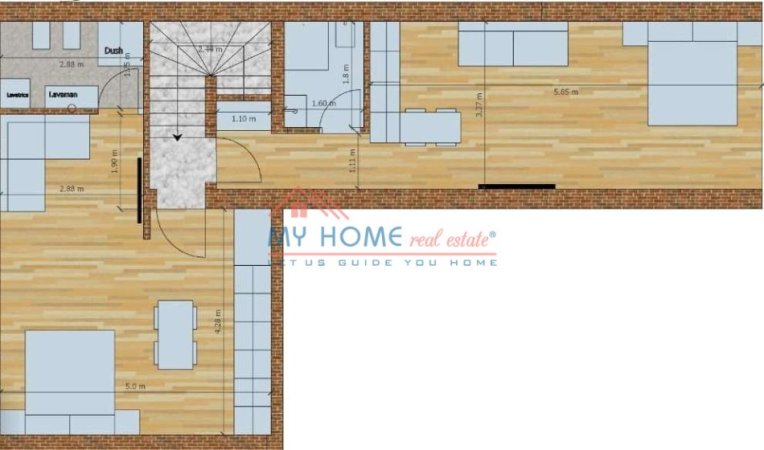Tirane, shitet garsonier Kati 2, 152 m² 532.000 € (Stadiumi Dinamo)