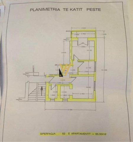 Tirane, shitet apartament 2+1+Ballkon Kati 5, 65 m² 173.000 € (RRUGA E KAVAJES)