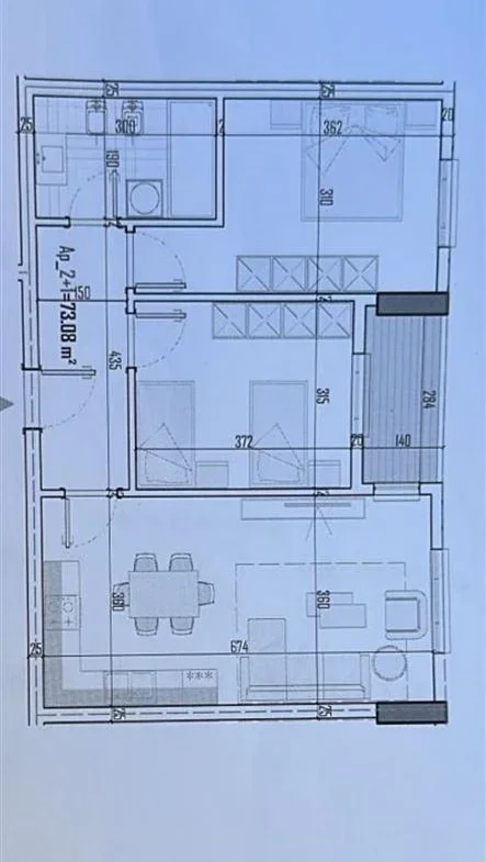 Tirane, shitet apartament 2+1 Kati 5, 85 m² 87.000 € (PASKUQAN)