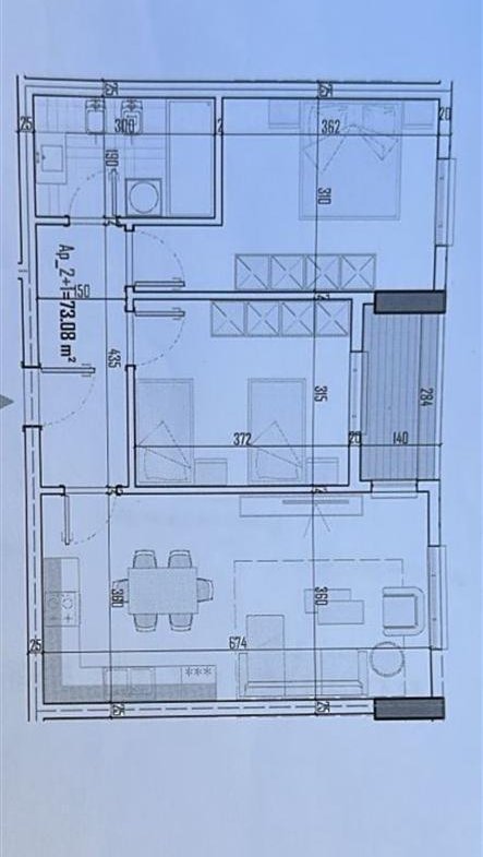 Tirane, shitet apartament 2+1 Kati 5, 85 m² 87.000 € (PASKUQAN)
