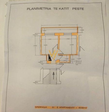 Tirane, shitet apartament 1+1+Ballkon Kati 5, 48 m² 137.000 € (RRUGA E KAVAJES)