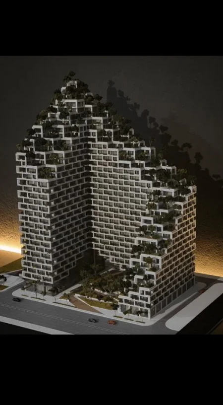 Tirane, shitet apartament 1+1+Ballkon Kati 18, 78 m² 155.000 € (Lion Residence Zogu i Zi)