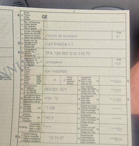 Tirane, shes makine Fiat Benzin, e zeze manuale Kondicioner 139 km