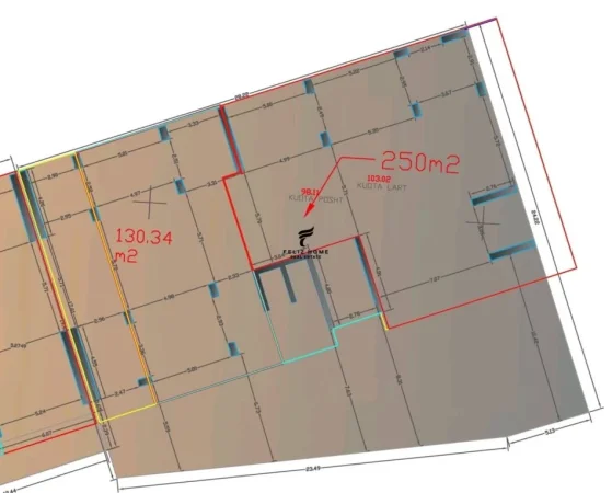 Tirane, jepet me qera dyqan Kati 0, 250 m² 3.000 € (BULEVARDI I RI)