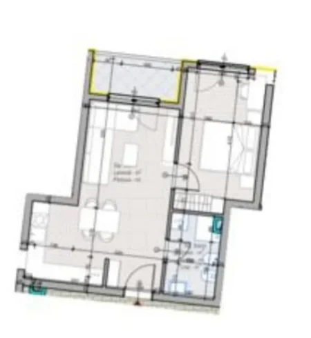 Tirane, shitet apartament 1+1+Ballkon Kati 1, 66 m² 75.000 €. Pranohen BLERES ME KREDI.