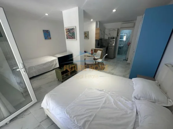 SHITET APARTAMENT 1+1+POST PARKIMI NE DHERMI, KOMPLEKSI SOFO DUNI